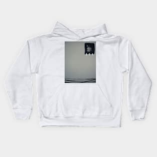 Grey Abstract 2 Kids Hoodie